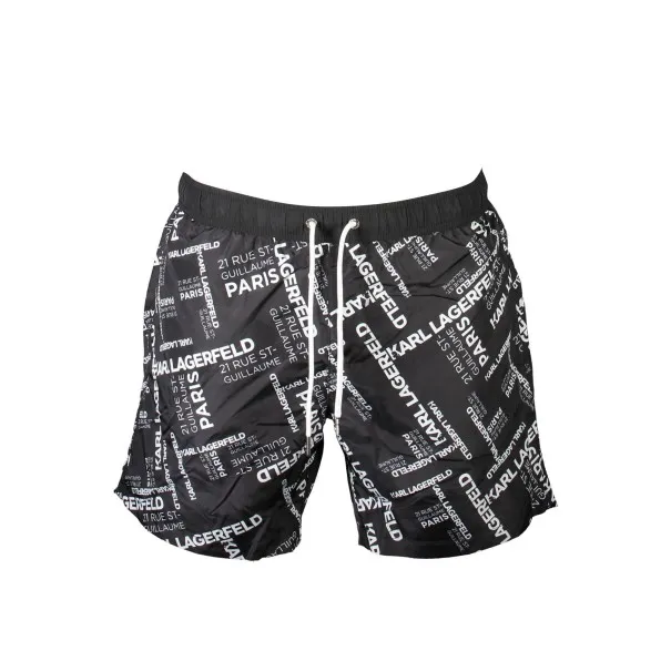 Maillot de bain Karl Lagerfeld Beachwear noir pour homme - KARL LAGERFELD BEACHWEAR