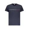 T-SHIRT À MANCHES COURTES TOMMY HILFIGER POUR HOMME BLEU - TOMMY HILFIGER