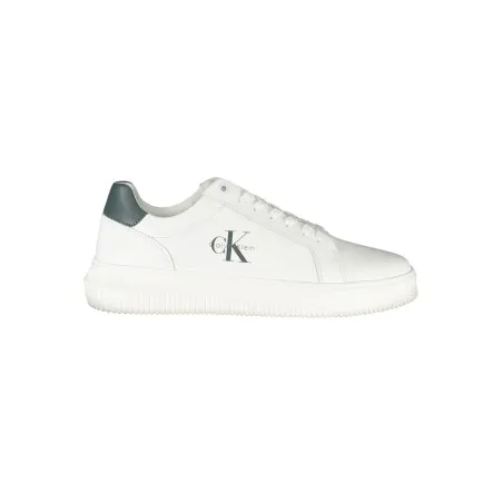 CHAUSSURES DE SPORT POUR HOMMES CALVIN KLEIN BLANCHES - CALVIN KLEIN