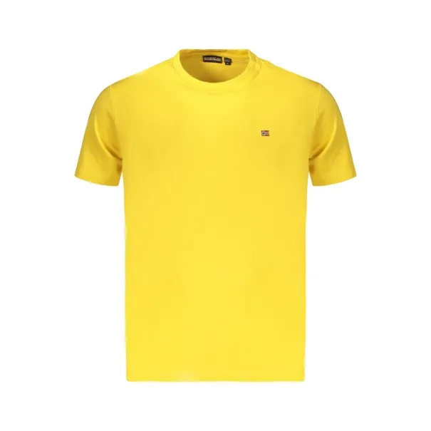 T-shirt à manches courtes pour homme NAPAPIJRI, jaune - NAPAPIJRI