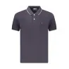 Polo à manches courtes pour homme Coveri Moving, bleu - COVERI MOVING