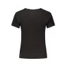 T-shirt noir à manches courtes pour femme Tommy Hilfiger - TOMMY HILFIGER