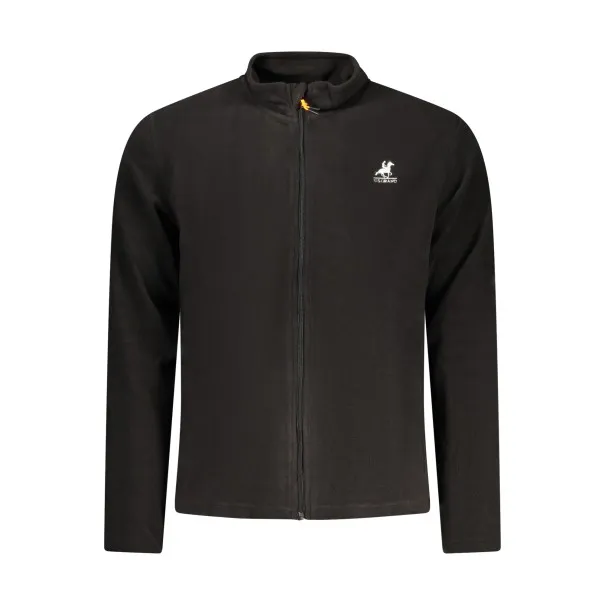 SWEAT-SHIRT NOIR À FERMETURE ÉCLAIR POUR HOMME US GRAND - U.S. GRAND
