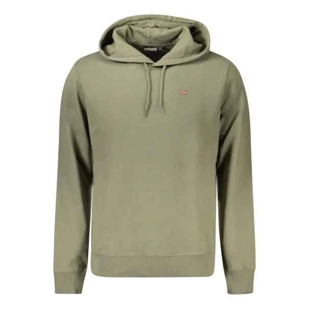 SWEAT-SHIRT ZIPPÉ POUR HOMME NAPAPIJRI, VERT - NAPAPIJRI