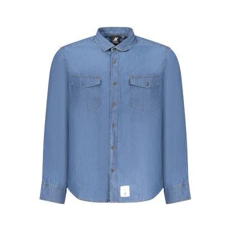 CHEMISE À MANCHES LONGUES BLEUE POUR HOMME US GRAND - U.S. GRAND
