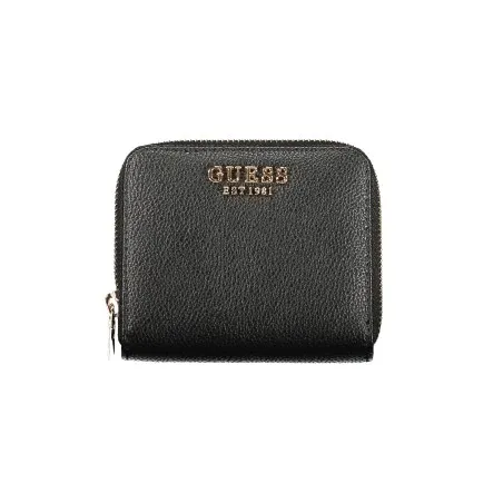 Portefeuille noir pour femme Guess Jeans - GUESS JEANS