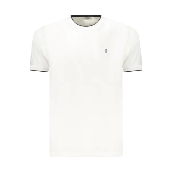 T-shirt blanc à manches courtes pour homme Coveri Moving - COVERI MOVING