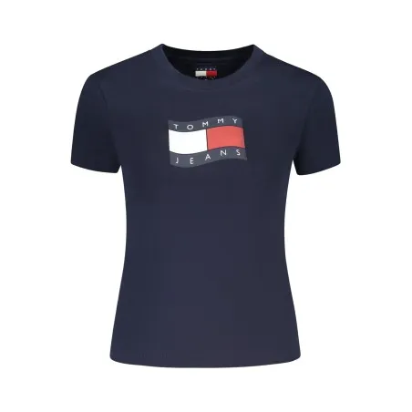 T-shirt à manches courtes pour femme Tommy Hilfiger, bleu - TOMMY HILFIGER