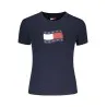 T-shirt à manches courtes pour femme Tommy Hilfiger, bleu - TOMMY HILFIGER