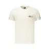 T-shirt blanc à manches courtes Tommy Hilfiger pour homme - TOMMY HILFIGER