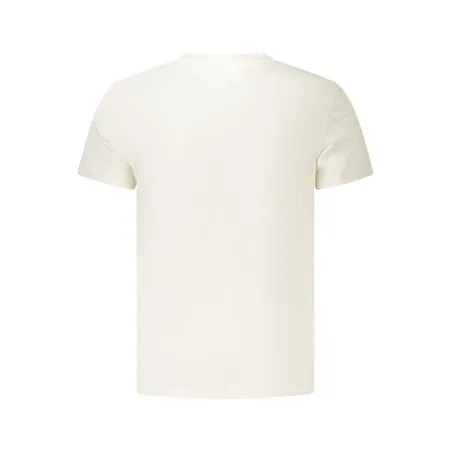 T-shirt blanc à manches courtes Tommy Hilfiger pour homme - TOMMY HILFIGER