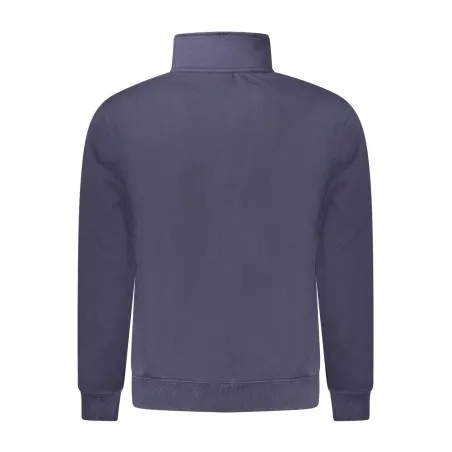 NAPAPIJRI SWEAT-SHIRT ZIPPÉ POUR HOMMES, BLEU - NAPAPIJRI
