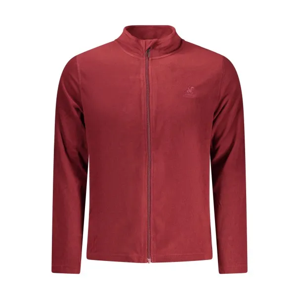 SWEAT-SHIRT FERMETURE ÉCLAIR ROUGE POUR HOMME US GRAND - U.S. GRAND