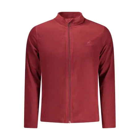 SWEAT-SHIRT FERMETURE ÉCLAIR ROUGE POUR HOMME US GRAND - U.S. GRAND
