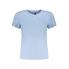 T-shirt à manches courtes pour femme Tommy Hilfiger, bleu - TOMMY HILFIGER