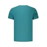 T-shirt vert à manches courtes Tommy Hilfiger pour homme - TOMMY HILFIGER