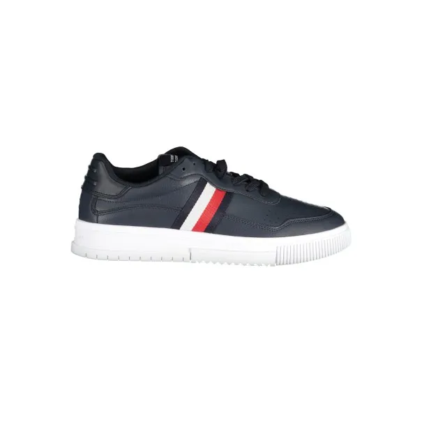 CHAUSSURES DE SPORT POUR HOMMES TOMMY HILFIGER BLEUES - TOMMY HILFIGER