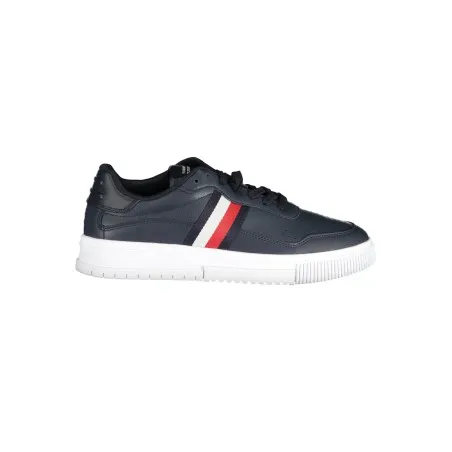 CHAUSSURES DE SPORT POUR HOMMES TOMMY HILFIGER BLEUES - TOMMY HILFIGER
