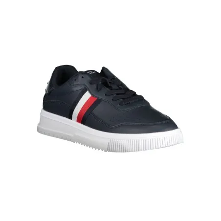 CHAUSSURES DE SPORT POUR HOMMES TOMMY HILFIGER BLEUES - TOMMY HILFIGER