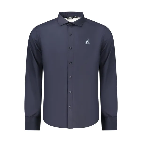 CHEMISE À MANCHES LONGUES BLEUE POUR HOMME US GRAND - U.S. GRAND