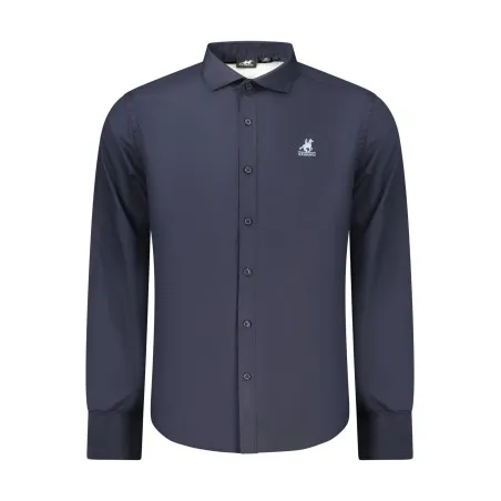 CHEMISE À MANCHES LONGUES BLEUE POUR HOMME US GRAND - U.S. GRAND