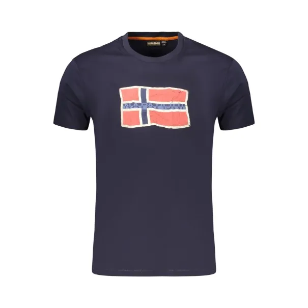 T-shirt à manches courtes pour homme NAPAPIJRI, bleu - NAPAPIJRI