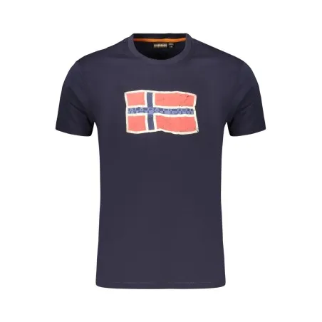 T-shirt à manches courtes pour homme NAPAPIJRI, bleu - NAPAPIJRI