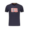 T-shirt à manches courtes pour homme NAPAPIJRI, bleu - NAPAPIJRI