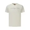 T-shirt blanc à manches courtes Tommy Hilfiger pour homme - TOMMY HILFIGER