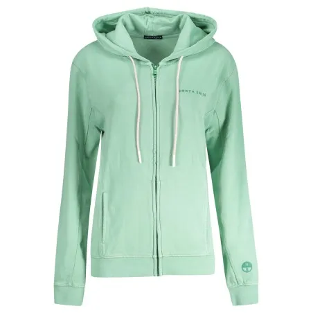 SWEAT-SHIRT ZIPPÉ FEMME NORTH SAILS VERT - NORTH SAILS