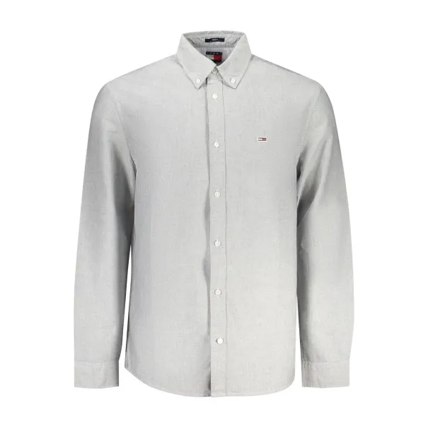 Chemise à manches longues Tommy Hilfiger pour homme Gris - TOMMY HILFIGER