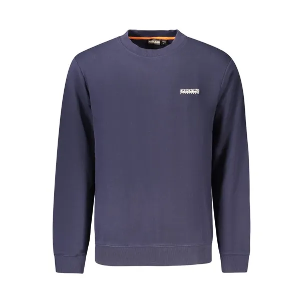 NAPAPIJRI SWEAT-SHIRT ZIPPÉ POUR HOMMES, BLEU - NAPAPIJRI