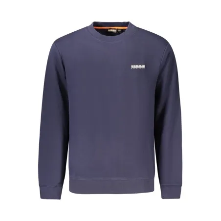 NAPAPIJRI SWEAT-SHIRT ZIPPÉ POUR HOMMES, BLEU - NAPAPIJRI