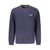 NAPAPIJRI SWEAT-SHIRT ZIPPÉ POUR HOMMES, BLEU - NAPAPIJRI