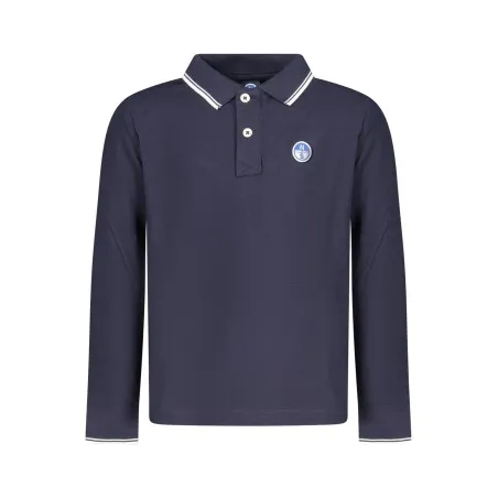 Polo à manches longues pour enfants North Sails, bleu - NORTH SAILS