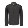 CHEMISE NOIRE À MANCHES LONGUES POUR HOMME US GRAND - U.S. GRAND