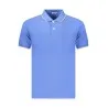 Polo à manches courtes pour homme Coveri Moving, bleu - COVERI MOVING