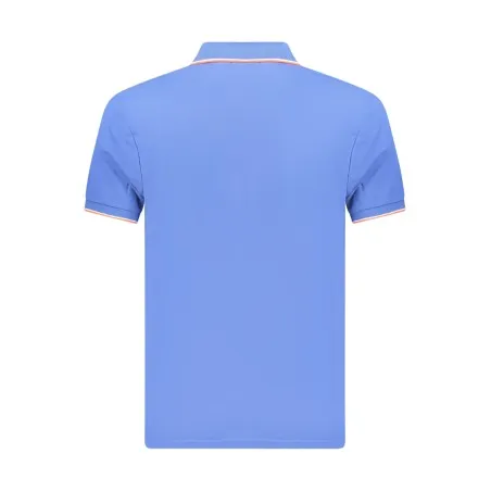Polo à manches courtes pour homme Coveri Moving, bleu - COVERI MOVING