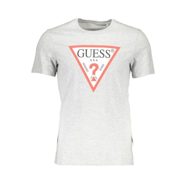 T-SHIRT À MANCHES COURTES GUESS JEANS HOMME GRIS - GUESS JEANS
