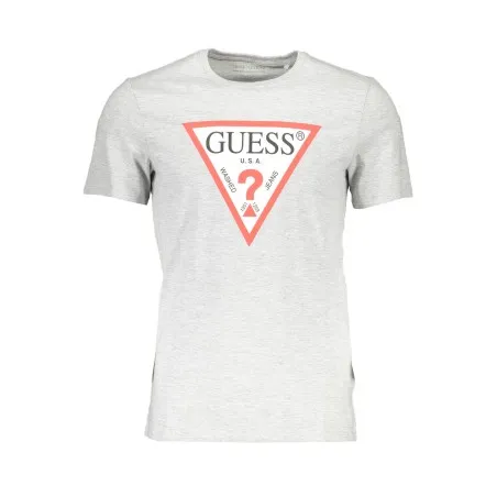 T-SHIRT À MANCHES COURTES GUESS JEANS HOMME GRIS - GUESS JEANS