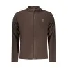 SWEAT-SHIRT FERMETURE ÉCLAIR MARRON POUR HOMME US GRAND - U.S. GRAND