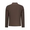 SWEAT-SHIRT FERMETURE ÉCLAIR MARRON POUR HOMME US GRAND - U.S. GRAND