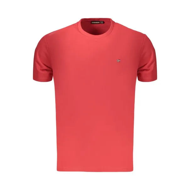 T-shirt à manches courtes pour homme NAPAPIJRI, rouge - NAPAPIJRI
