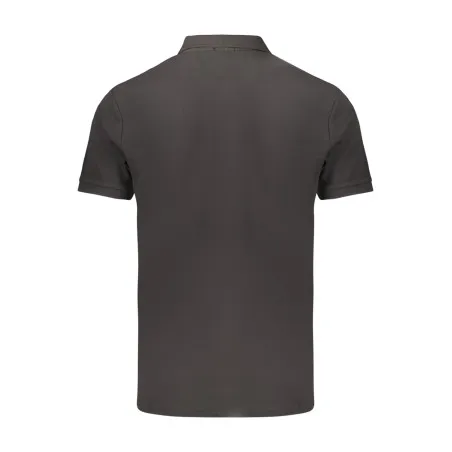 Polo noir à manches courtes pour homme Coveri Moving - COVERI MOVING