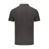 Polo noir à manches courtes pour homme Coveri Moving - COVERI MOVING