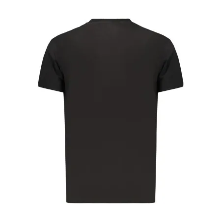T-shirt noir à manches courtes pour homme Tommy Hilfiger - TOMMY HILFIGER