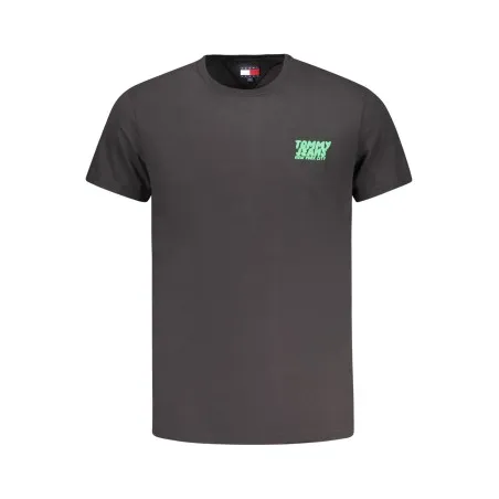 T-SHIRT À MANCHES COURTES TOMMY HILFIGER HOMME NOIR - TOMMY HILFIGER