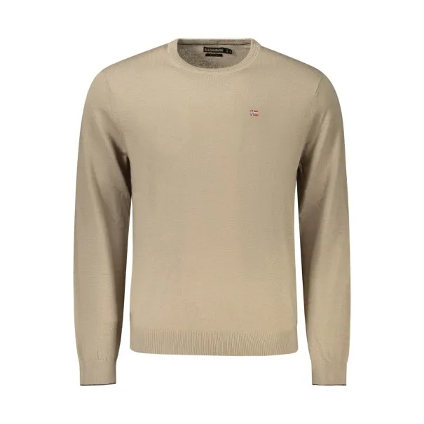 PULL MARRON POUR HOMME NAPAPIJRI - NAPAPIJRI