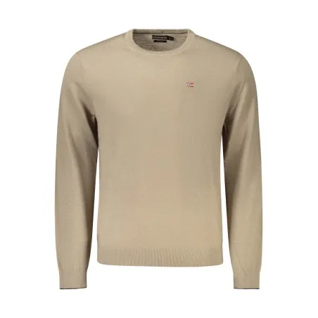 PULL MARRON POUR HOMME NAPAPIJRI - NAPAPIJRI