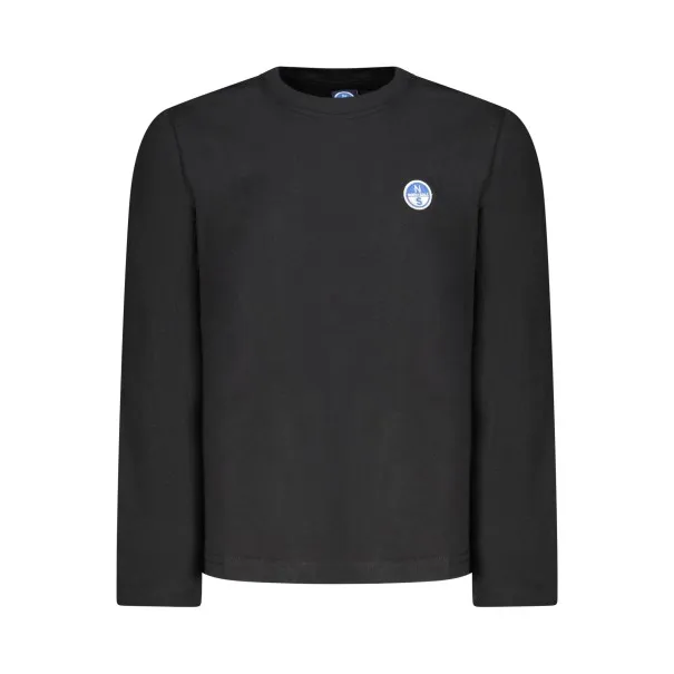 T-shirt à manches longues pour enfants North Sails, noir - NORTH SAILS